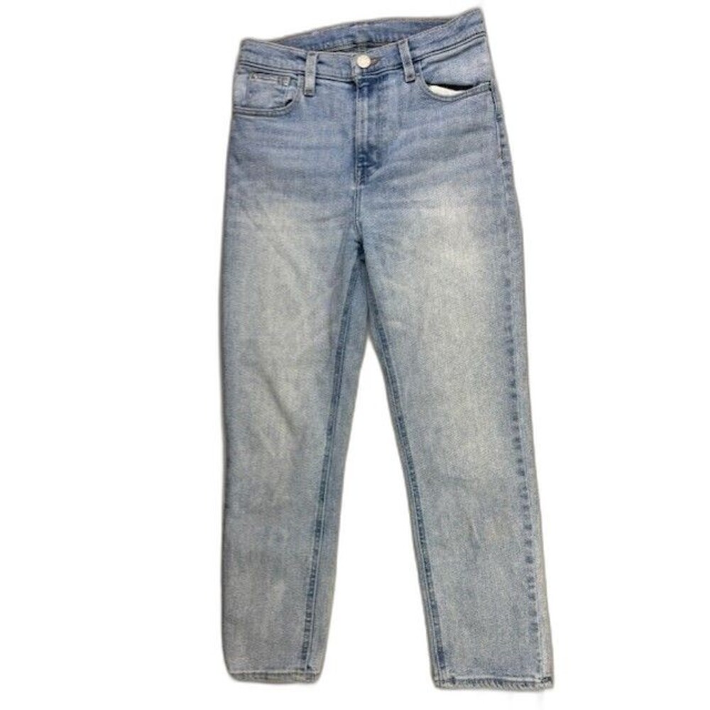 BDG Size 26 Womens Jeans Girlfriend Mid Rise Stretch Light Wash